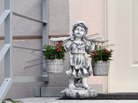 Figure flower pot plant decoration tub flower pots decor figure garden