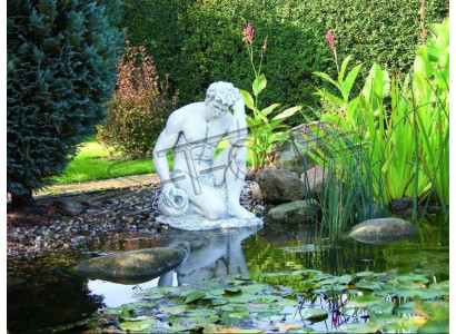 Fountain Pond Figure Adam Statue Figures Sculptures Decorative Statues