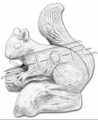 Garden Decor Squirrel Statue Sculpture Figures Sculptures Design