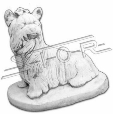 Garden decor dog statue sculpture figures sculptures designer figure