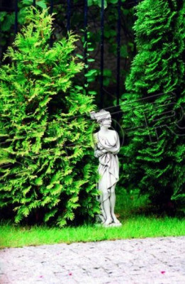Garden Decoration Woman 60cm Terrace Stone Figures Figure Decor