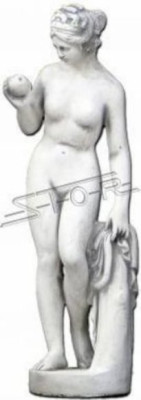 Garden Decoration Woman 61cm Terrace Stone Figures Figure Decoration