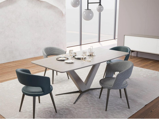 Complete dining table set chairs dining room furnishing design modern furniture