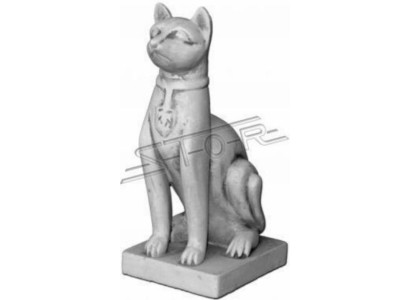 Egyptian cat statue figure statues garden decoration terrace