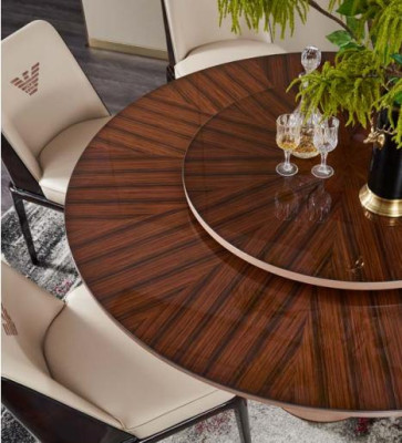 Dining Table Brown Round Table Design Furniture Luxury Dining Room Table Kitchen