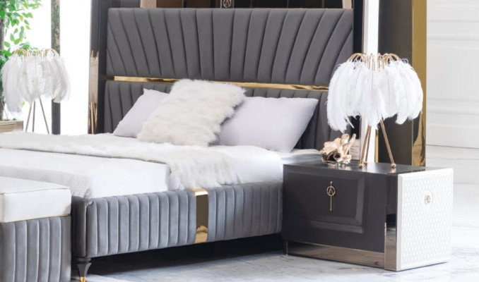 Nightstand Side Table Table Wood Tables Bedroom Furniture Nightstands Gray