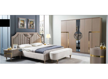Furniture Modern Luxury Beds New Bed 2x Nightstand 3-piece Bedroom Set Design