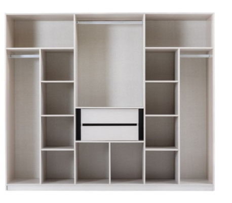 Bedroom furniture wood solid wood new wardrobe wooden cabinet massive wardrobe