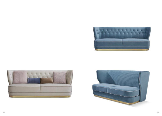 Sofa 3-seater fabric sofas luxury designer couch new sofa luxury upholstered sofas