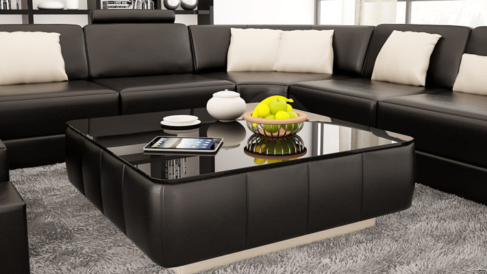 Leader Modern Couch Landscape Leather Sofa Sofa Suite Furniture Sofa U-Shape New