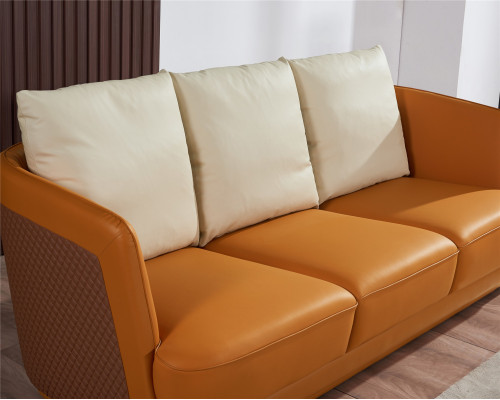 Sofa set 3+2 seater leather sofa couch living area suite design