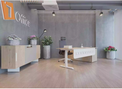Corner desk sideboard study modern wood office furniture