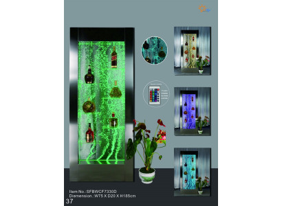 Led bar designer shelves water wall bar counter shelf furniture water walls