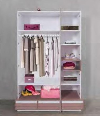 Wardrobe Closet Bedroom Cabinets Two-tone Youth Wardrobes