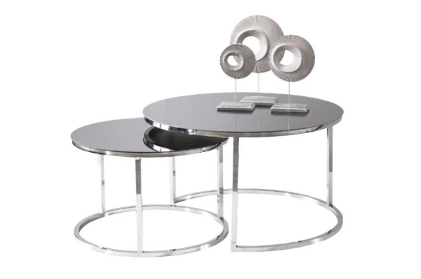Coffee Table Luxury Set Side Table Coffee Table Silver Living Room Design