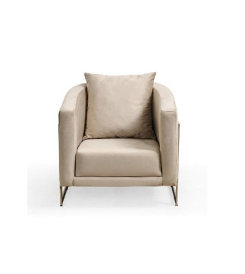 Armchair 1-seater textile lounge upholstery luxury seat relax new living room