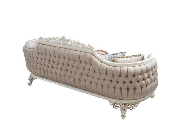 Classic luxury sofa set couch armchair living room set 3+1 seater Chesterfield