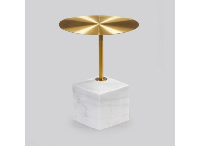 Luxurious white side table living room designer shelf coffee tables