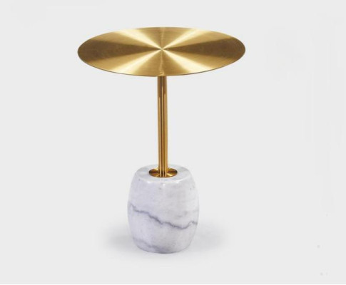Designer side table luxury coffee tables golden side table furniture