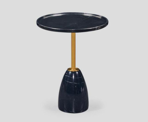 Marble stylish black side table table luxury modern coffee table tables