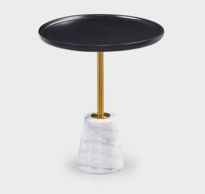 Modern black-and-white side table living room storage tables side table table