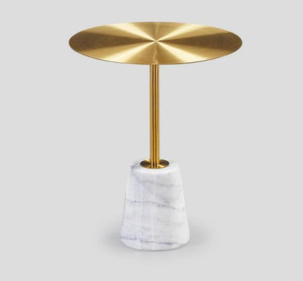 Designer High-Quality Side Table Coffee Table Round Luxury End Table
