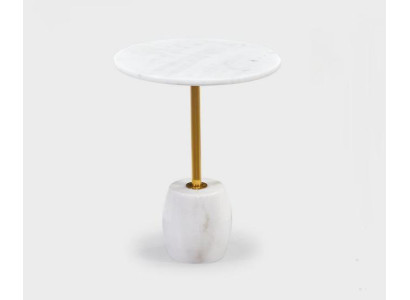 High-quality stylish coffee table white side table marble table