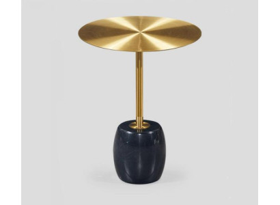 Gold-black coffee table designer living room stylish side tables