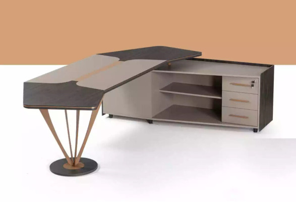 Office for law firm practice complete setup cabinet table 3-piece