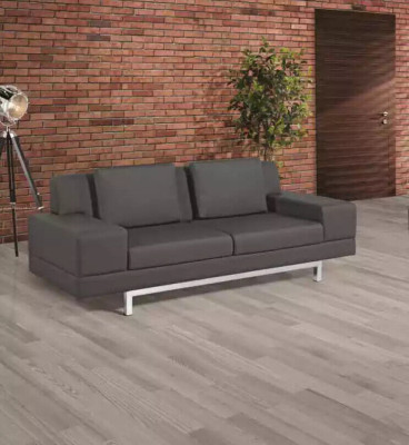 Gray couch set three-seater armchair sofa set study room sofas