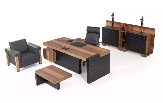 Corner desk 240cm table furniture office office furniture designer desk