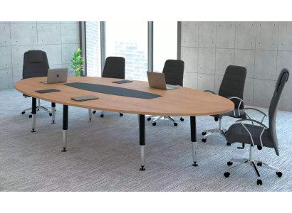 Conference table designer office work room 220x110 furniture table modern