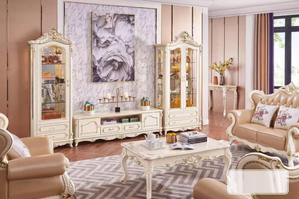 Coffee table in the living room stylish design chic furniture new luxury