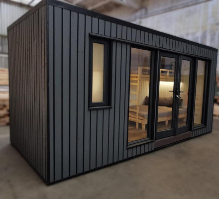 Camping house, garden house, cottage, garden, wooden house, holiday house, luxury
