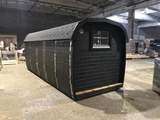 Wood sauna outdoor sauna pine wood sauna house panorama room 590x230x260