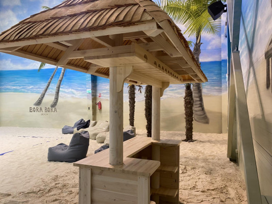 Bar from house bar garden bar table counter standing table bar table with roof 300x130x270