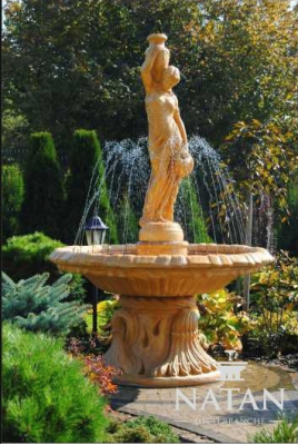 Decorative fountain, spring fountain, sculpture, fountain decoration, garden, fountain, Allena, new