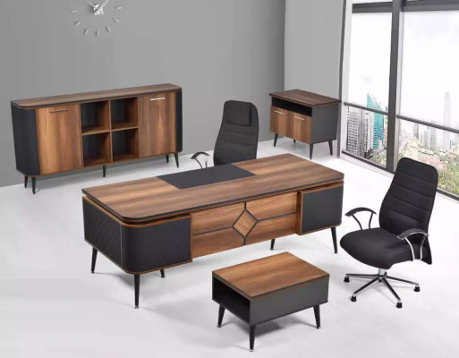 Wooden desk study room office furniture designer furniture 220x90 table
