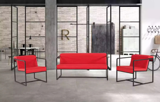 Modern sofa couch 2-seater study luxury style upholstered sofa new
