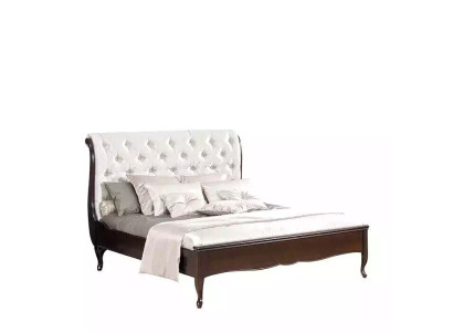 Bed fabric design double beds luxury modern hotel frame bedroom