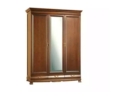 Wardrobe shelves cabinet with mirror shelf coat rack storage