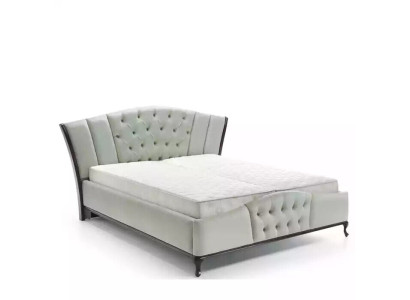 Bed Cushion Design Luxury Double Hotel Beds Chesterfield Wood Furniture New