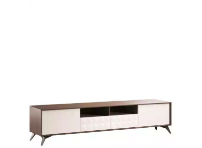 TV stand lowboard living wall modern design sideboard wood