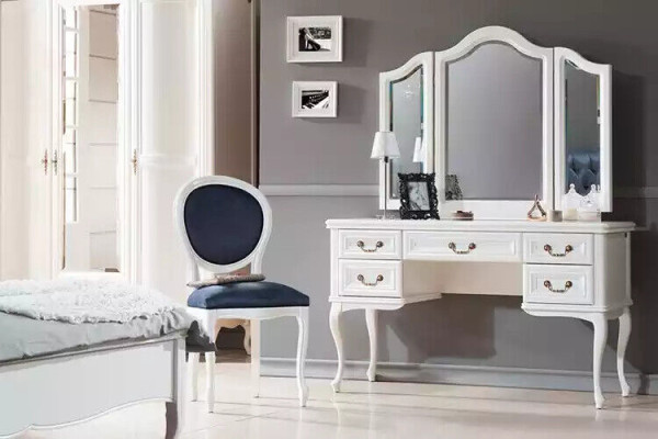 Designer mirror sideboard Art Deco mirror living room shelf luxury wood