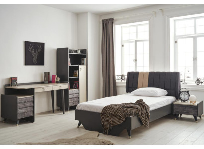 Bedroom set luxurious stylish bedroom set bed bookshelf