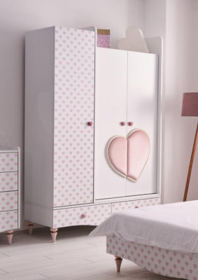 Design modern wardrobe cabinets closet youth room furniture wood luxury