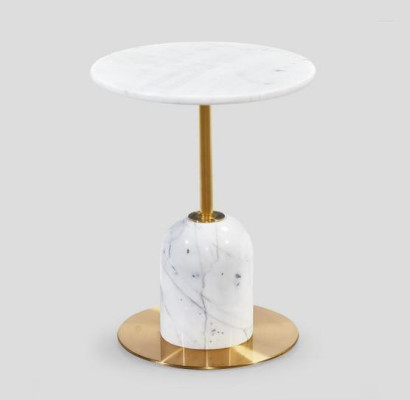 Side table high-quality marble modern coffee table living room