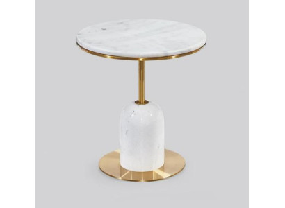 Side table white modern designer coffee table living room new