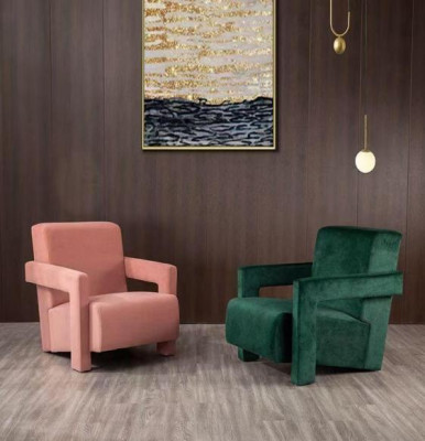 Luxurious armchair seats living room modern green design luxury seating furniture new