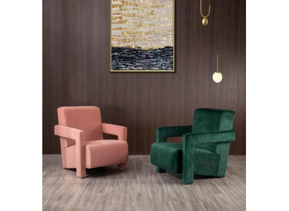 Luxurious armchair seats living room modern green design luxury seating furniture new
